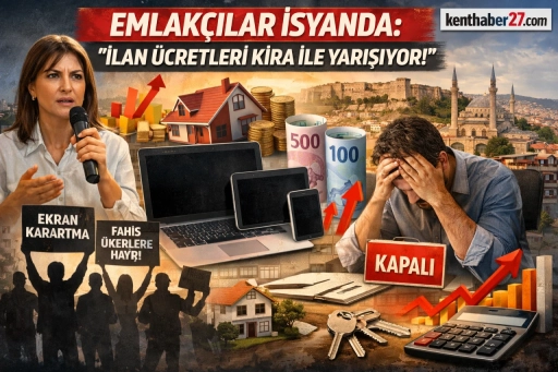 Gaziantepliler dahil t&uuml;m Emlak&ccedil;ılar İsyanda! &ldquo;İlan &Uuml;cretleri Kira ile Yarışıyor!&rdquo;