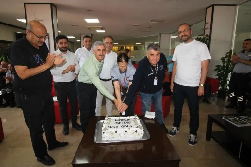 GA&Uuml;N Hastanesi&rsquo;nde G&uuml;venlik Haftası Kutlandı&nbsp;