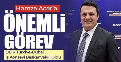 Hamza Acar: Bu G&ouml;revi Gurur ve Kararlılıkla &Uuml;stleniyorum