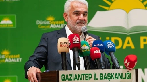 H&Uuml;DA PAR Genel Başkanı Yapıcıoğlu: Ter&ouml;r &uuml;lkenin g&uuml;ndeminden b&uuml;t&uuml;n&uuml;yle &ccedil;ıkmalı
