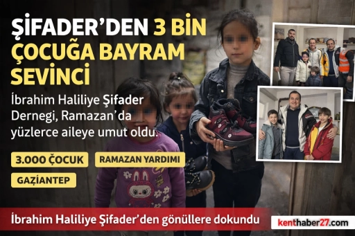 İbrahim Halil Şifader&rsquo;den g&ouml;n&uuml;llere dokunan yardım