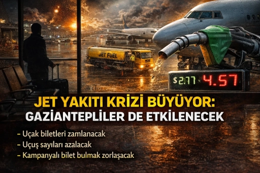 Jet Yakıtı Krizi B&uuml;y&uuml;yor. Gaziantepliler de Etkilenecek