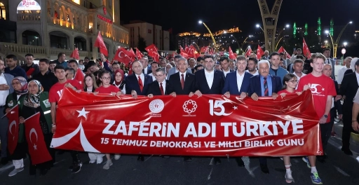 Mardin’de 15 Temmuz Demokrasi ve Milli Birlik Günü Coşkusu