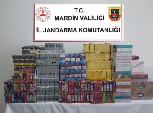 Mardin&rsquo;de Ka&ccedil;ak Sigara Operasyonu: 10 Bin Paket Ele Ge&ccedil;irildi
