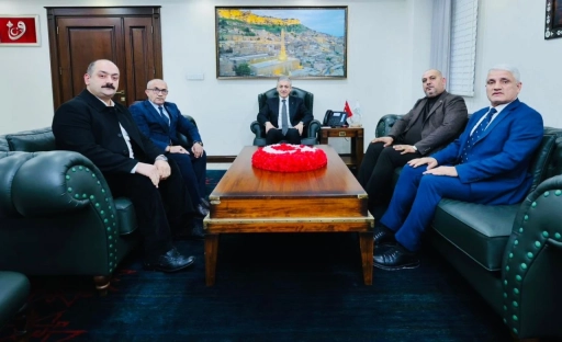Mardin Engelliler Derneği Valisi Tuncay Akkoyun&rsquo;u Ziyaret etti