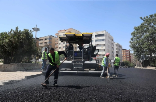 Mardin Yenişehirde Asfalt Çalımaları