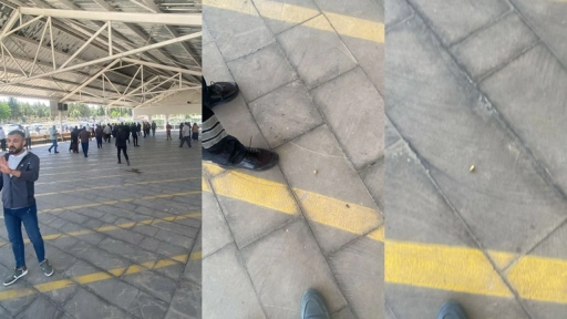Mezarlıkta silahlar konuştu