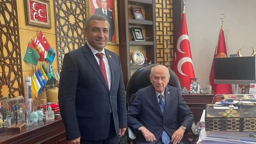 MHP Genel Merkezinde Gaziantep’ten sürpriz ziyaret! Bahçeli- Taşdoğan buluşması