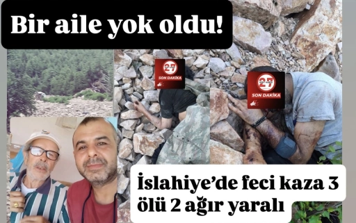Gaziantep Islahiye’de Feci Kaza: 3 Kişi Hayatını Kaybetti, 2 Kişi Ağır Yaralı