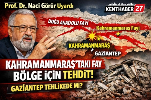 Naci G&ouml;r&uuml;r Uyardı: &ldquo;Kahramanmaraş&rsquo;taki Fay B&ouml;lge İ&ccedil;in Problem Olabilir&rdquo; Gaziantep tehlikede mi?..