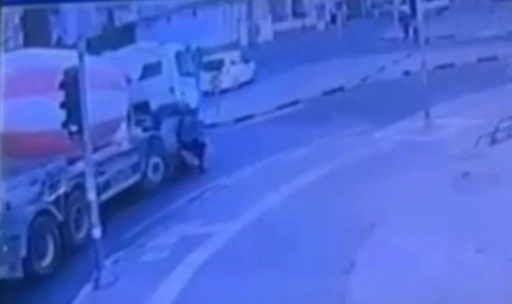 Ölümden kıl payı kurtuluş kamerada