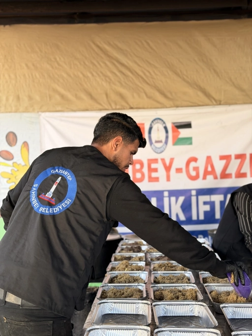 Şahinbey Belediyesi&rsquo;nden Gazze&rsquo;de Kardeşlik İftarı