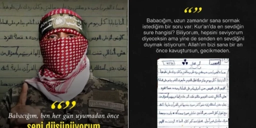 Şehit Ebu Ubeyde'nin Kizinin Son Mektubu...