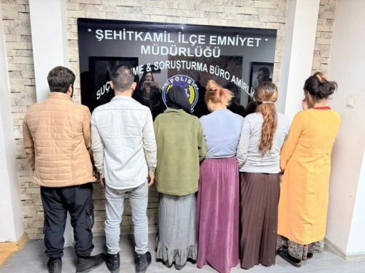 Şehitkamil&rsquo;de Hırsızlık Operasyonu: 6 Ş&uuml;pheli Yakalandı