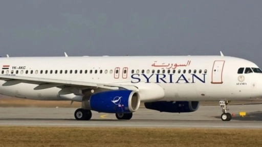Syrian Air (Suriye Hava Yolları) uçağı İstanbul Havalimanı’na geldi.