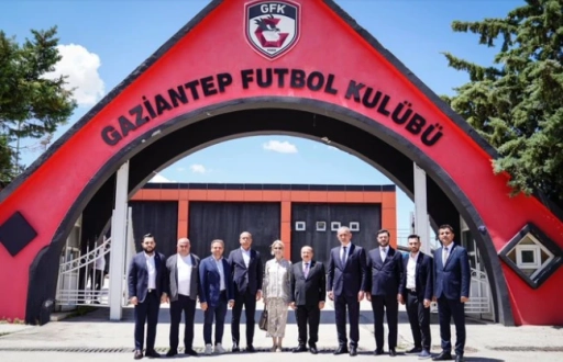 TFF Başkanı Gaziantepspor tesislerinde