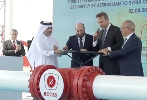 Türkiye’den Suriye’ye Tarihi Adım: Doğal Gaz Akışı Resmen Başladı