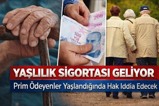 T&uuml;rkiye Yeni Bir Sigorta Modeline Hazırlanıyor. Yaşlılık Sigortası Geliyor