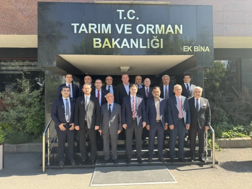 TUSAF’tan Bakanlık ziyareti: 2025 hasat sezonu masaya yatırıldı