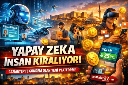 Yapay Zeka İnsan Kiralıyor! Gaziantep&rsquo;te G&uuml;ndem Olan Platform Merak Uyandırdı