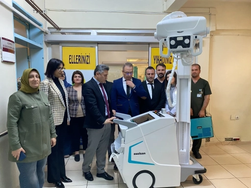 Yerli ve Milli Mobil Dijital R&ouml;ntgen Cihazı Gaziantep&rsquo;te Hizmete Başladı