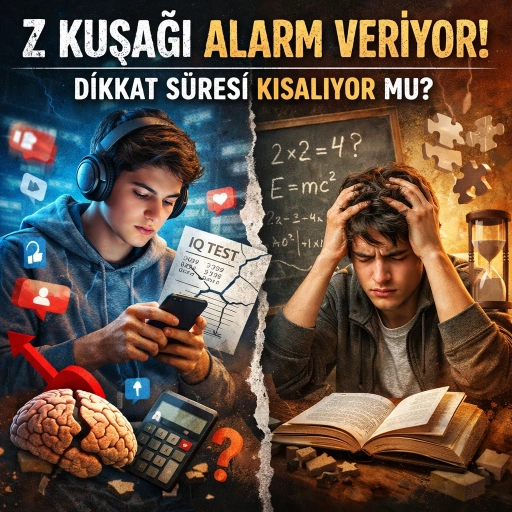 Z Kuşağı Alarm Veriyor: Dikkat S&uuml;resi Kısalıyor mu?